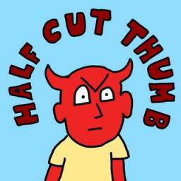 HALF CUT THUMB FB logo